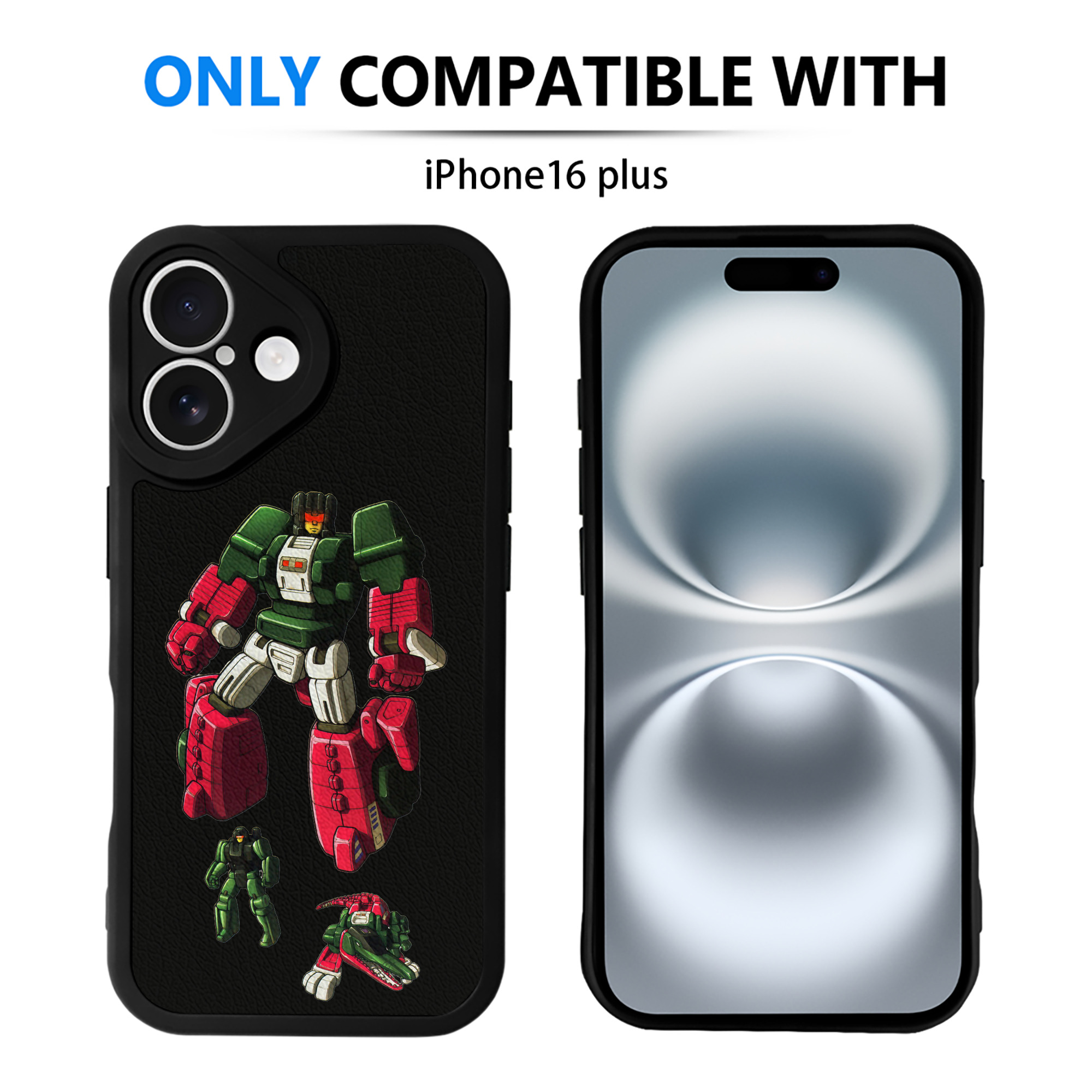 （画像用）  【iPhone 16シリーズ対応】シリコンスマホケース（レザー調） 材質：シリコン